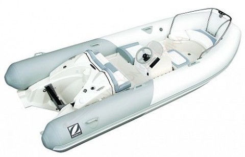 Лодка надувная ZODIAC Yachtline deluxe NEO 380 ( с серыми вставками )